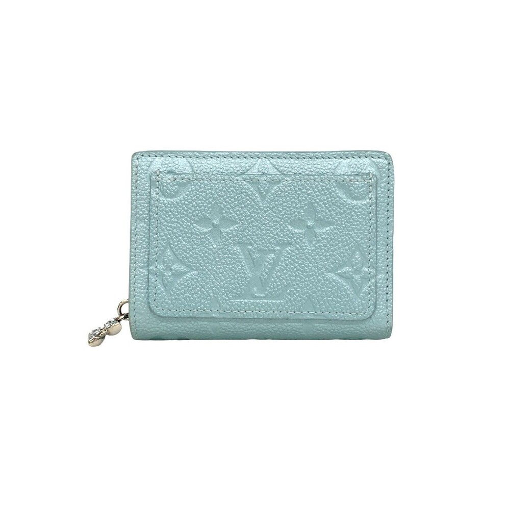 LOUIS VUITTON Louis Vuitton Portefeuille Claire Monogram Empreinte Leather Bi...